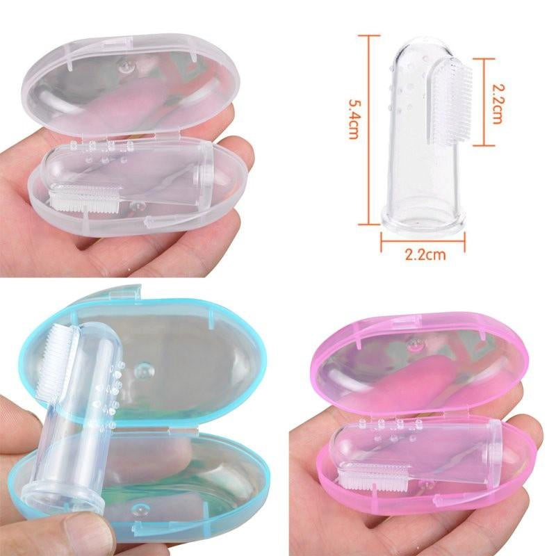 Soft Finger Toothbrush Baby Kid Oral Cleaning Teeth
