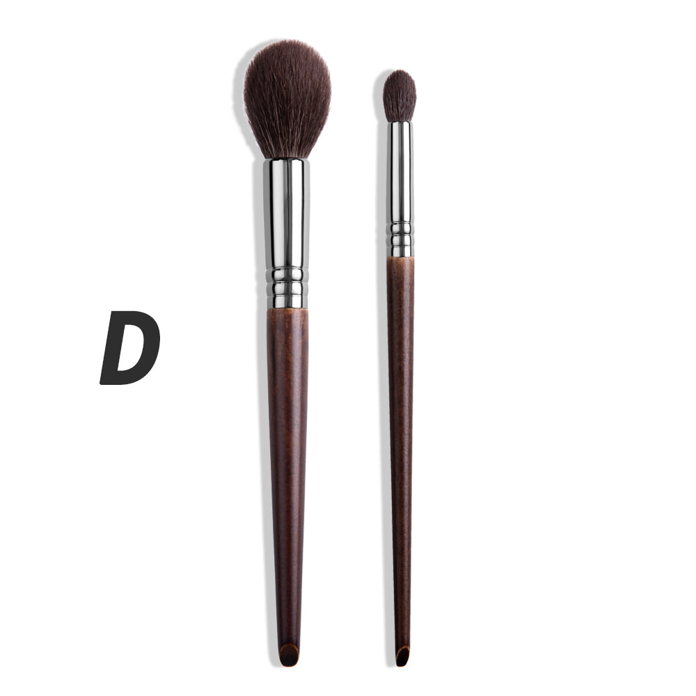 OVW Cosmetic 2/6 pcs Makeup Eye Shadow Brush Set Goat Hair Tool