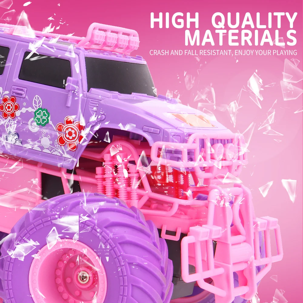 JJRC Barbie RC Car Pink Pickup Truck