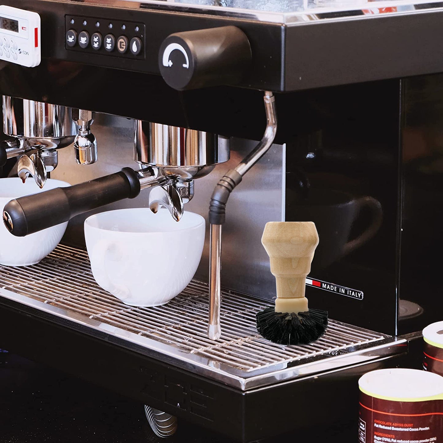 Portafilter Cleaning Brush Barista Espresso Coffee