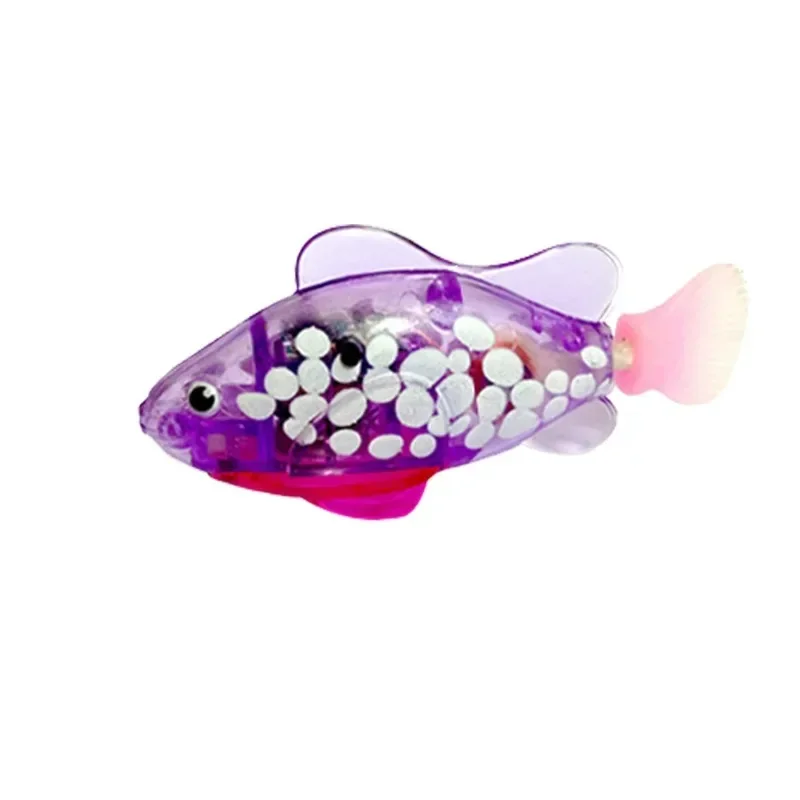 Cat Toy LED Inductive Interactive Swimming Robot Fish