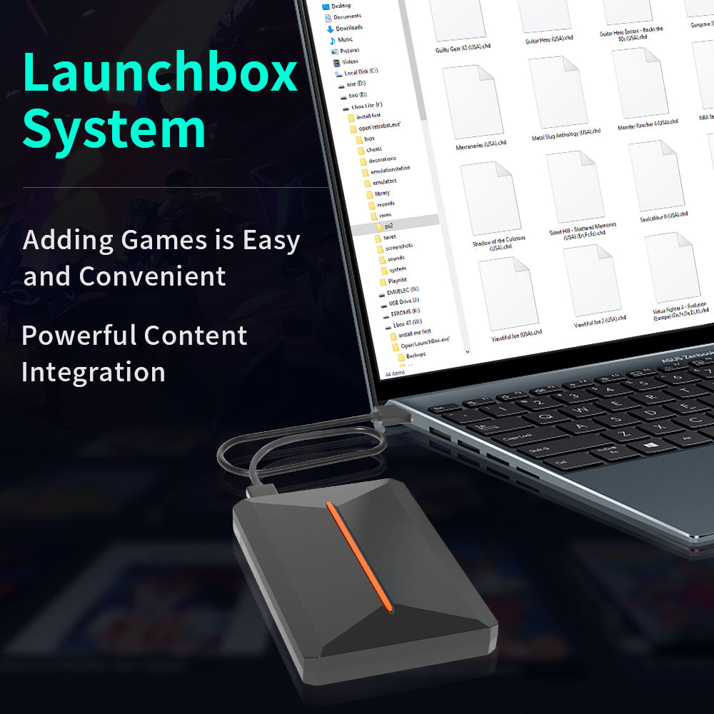 Hyper Base Lbox 500GB Gaming Hard Drive For PS4/PS3/PS2