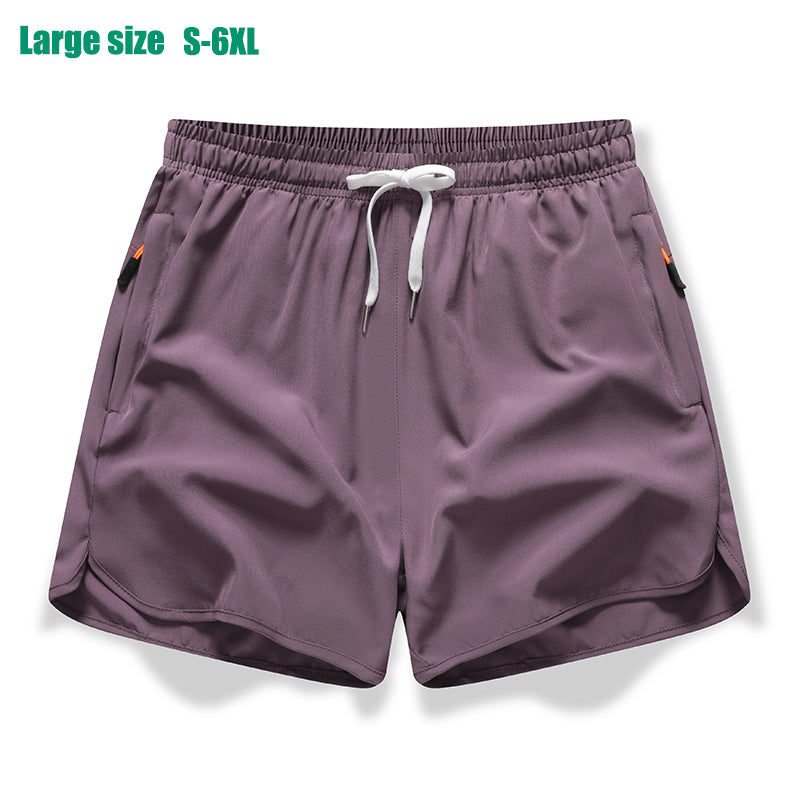 New Men's Sports Casual 3/4 Shorts With Ice Silk