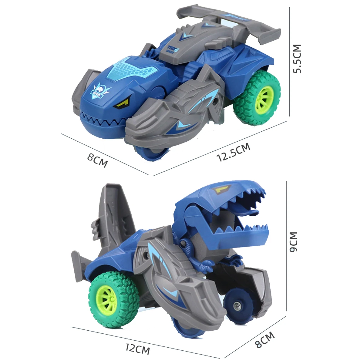 Dinosaur Car Deformation Car Toys Inertial Sliding