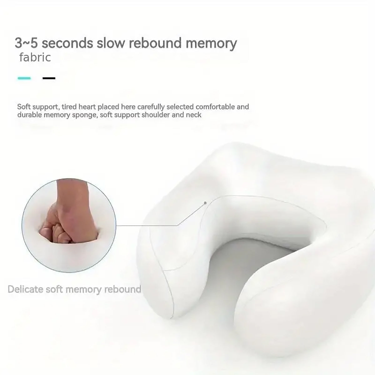Portable U-Shape Neck Pillow Massage Machine