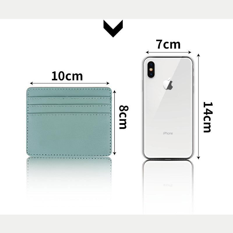 PU Leather ID Card Case