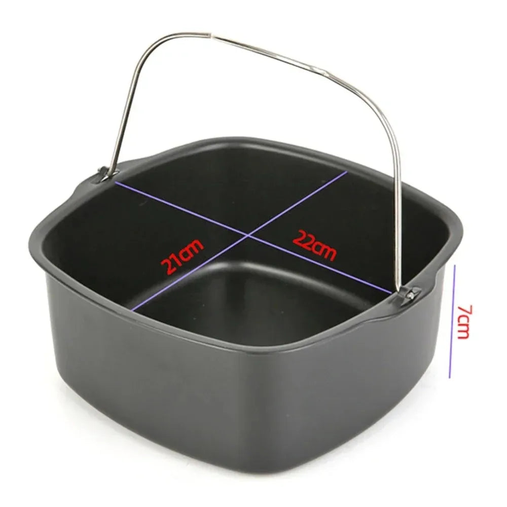 Air Fryer Non-stick Cake Baking Tray Basket