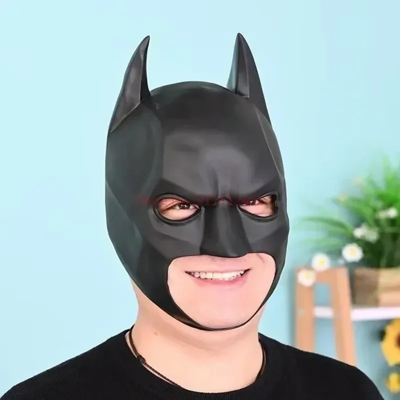 2024 New Batman Latex Mask Headgear Comedy Dark Knight Plays
