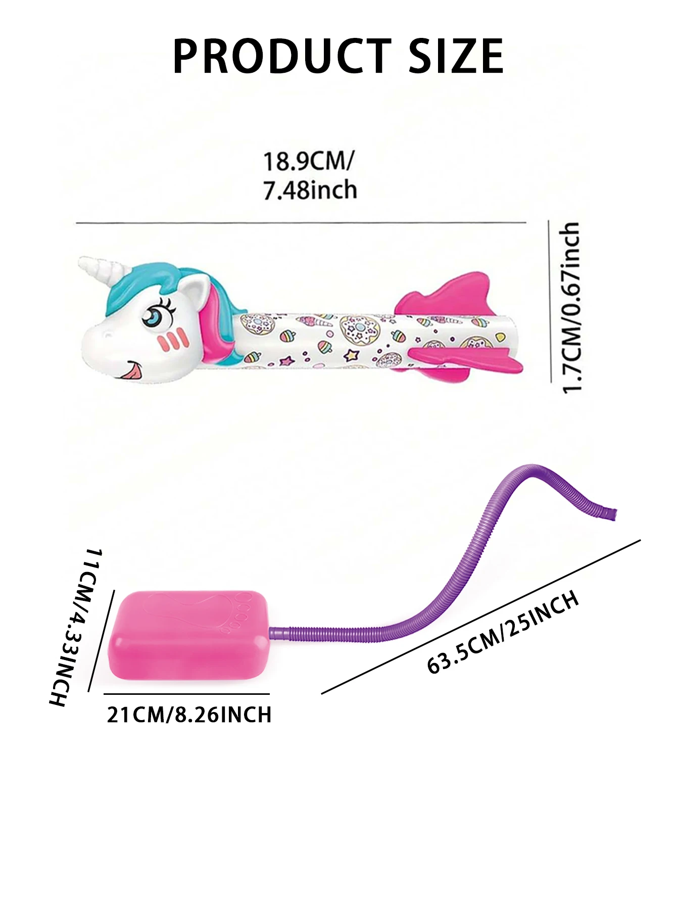 Unicorn Flying Dinosaur Rocket Launcher