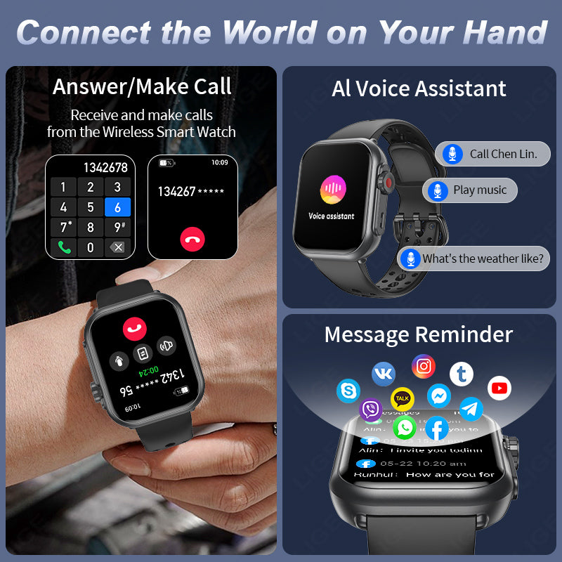 Ultra 2 SE Smart Watch Men Women 1000mAh