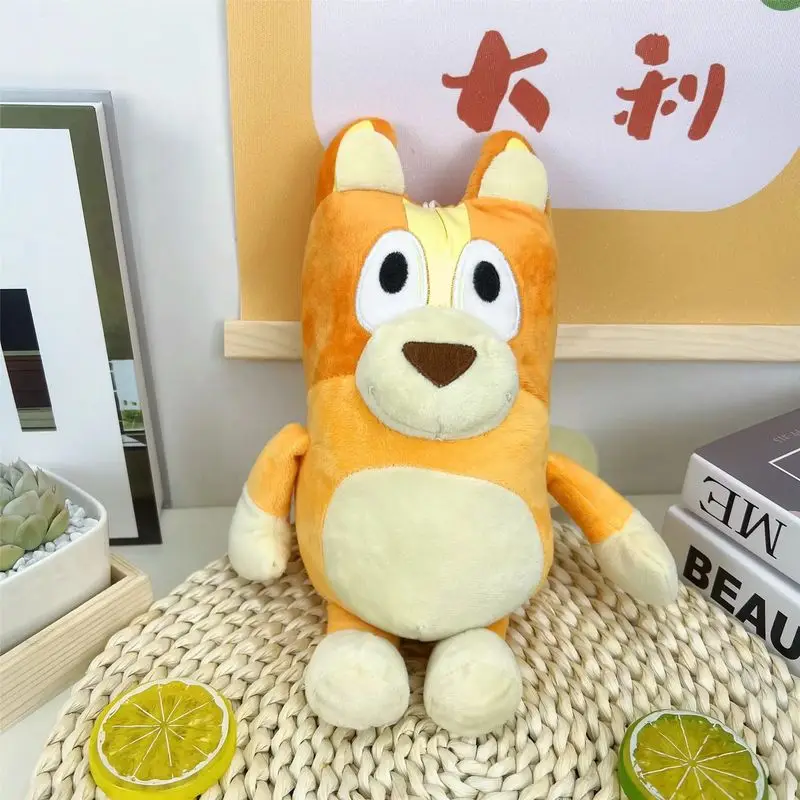 28cm Bluey & Bingo Family Plush Toys - Cartoon Dog Stuffed Animals