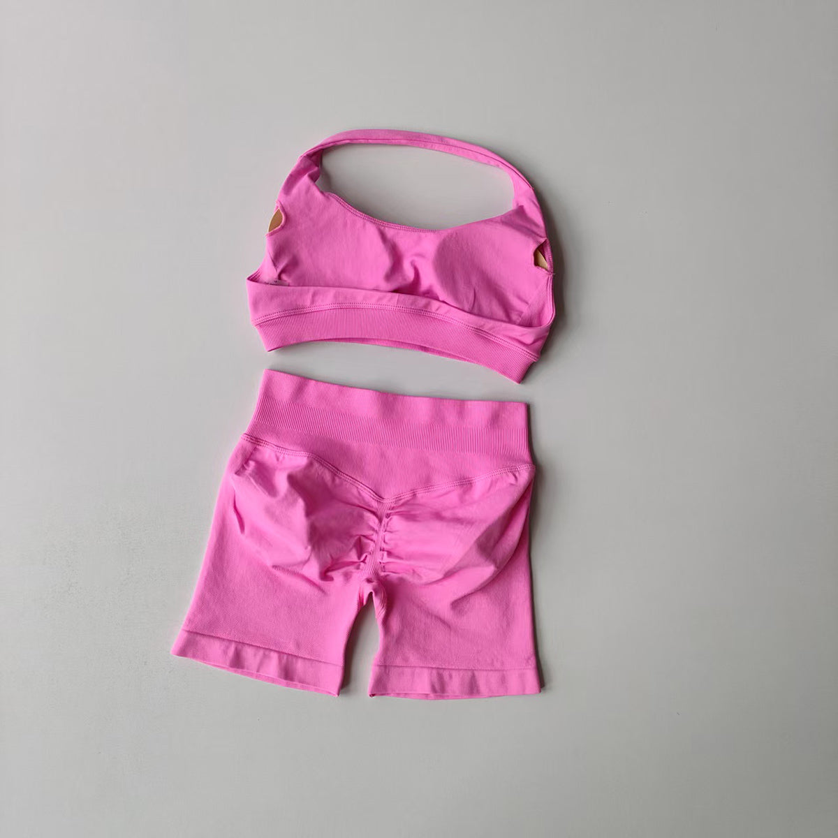 2 Pieces Yoga Suit for Women Seamless Fitness Gym Clothes