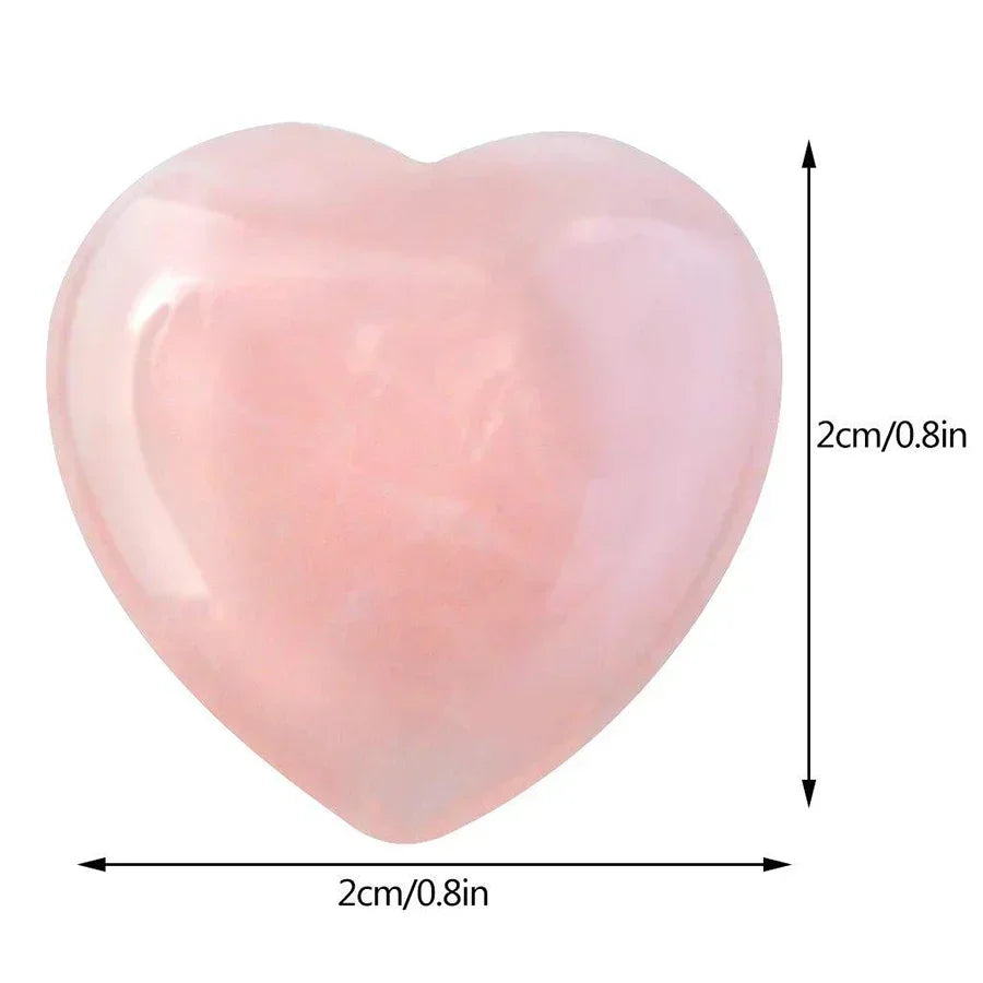 10/20PCS Heart Shape LOVE 20MM