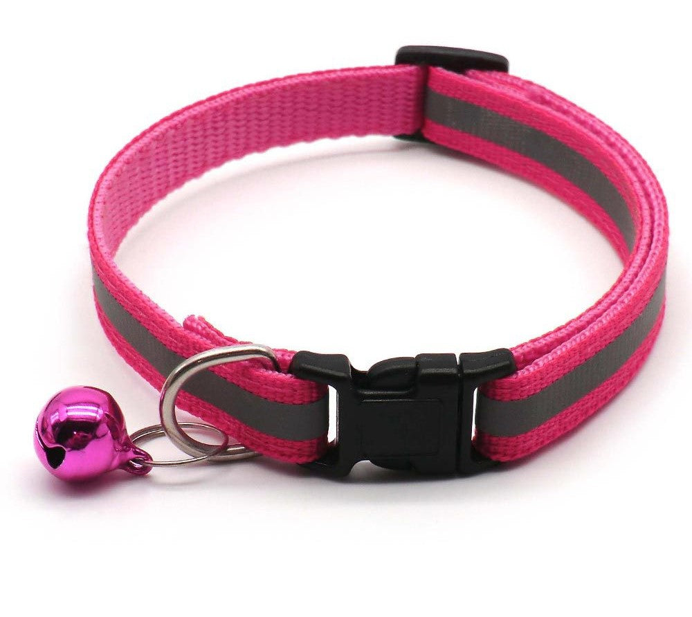 2Pcs/Pack 12 Colors Reflective Adjustable Cats And Small Dogs