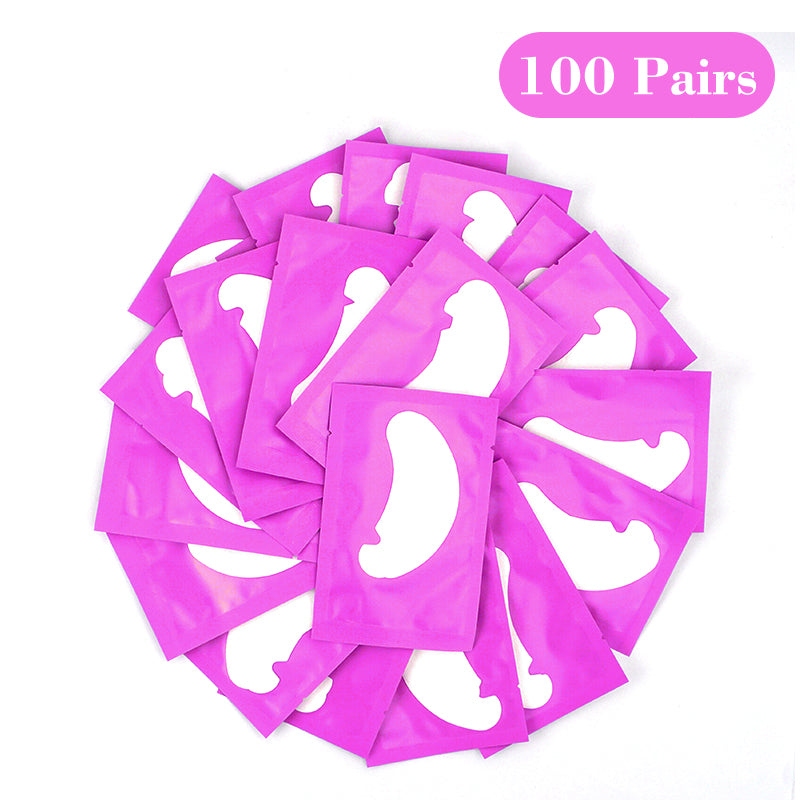 50pairs Eye Pads For Eyelash Extension Hydrogel Patches For Eyelashes