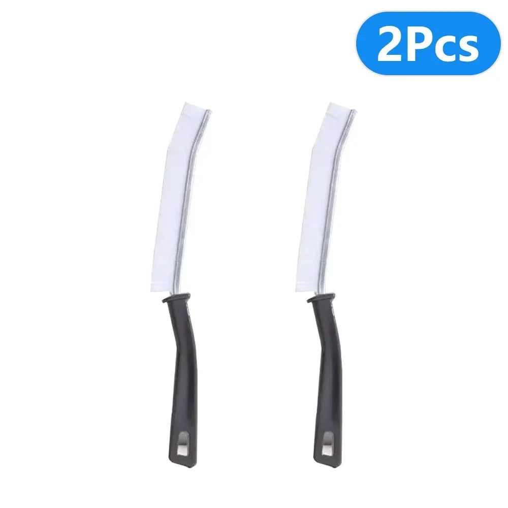 Cleaning Brush Hard-Bristled Crevice Cleaning Brush for Stiff Angled Bristles