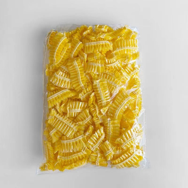 Transparent and Waterproof Disposable Hair Caps