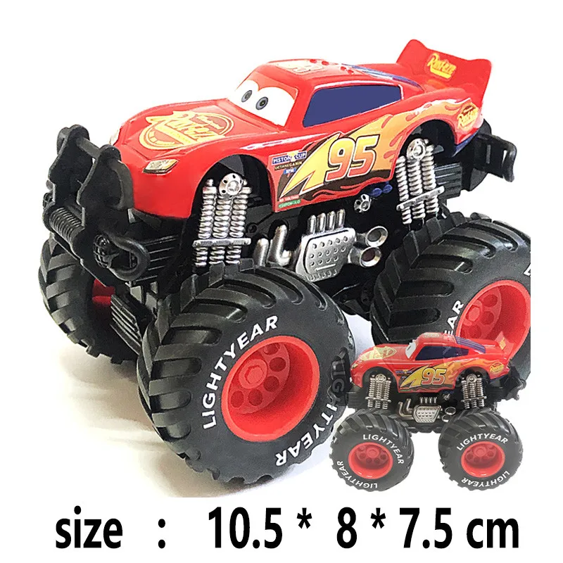 Disney Pixar Cars 2 3 Wrestler Mater High legged Lightning