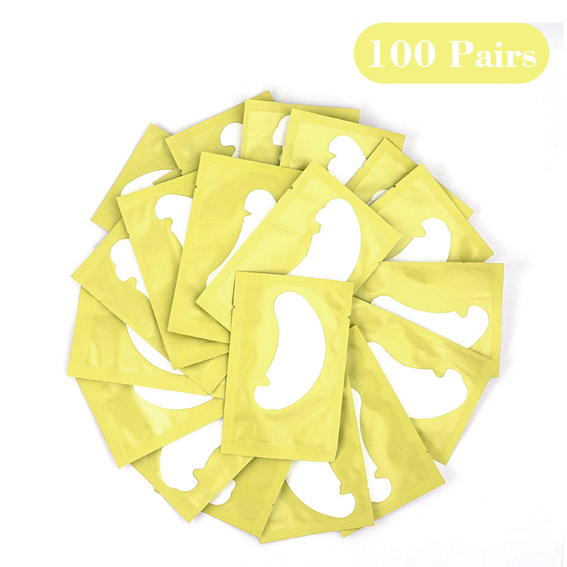 50pairs Eye Pads For Eyelash Extension Hydrogel Patches For Eyelashes