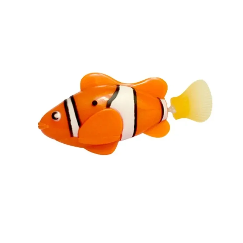 Cat Toy LED Inductive Interactive Swimming Robot Fish