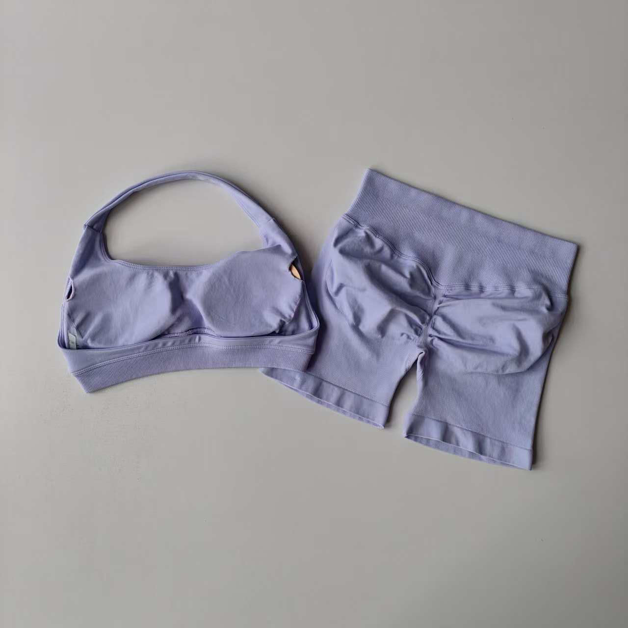 2 Pieces Yoga Suit for Women Seamless Fitness Gym Clothes