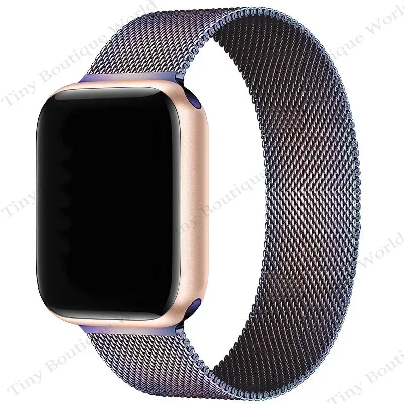 Magnetic Loop Strap For Apple watch Band 44mm
