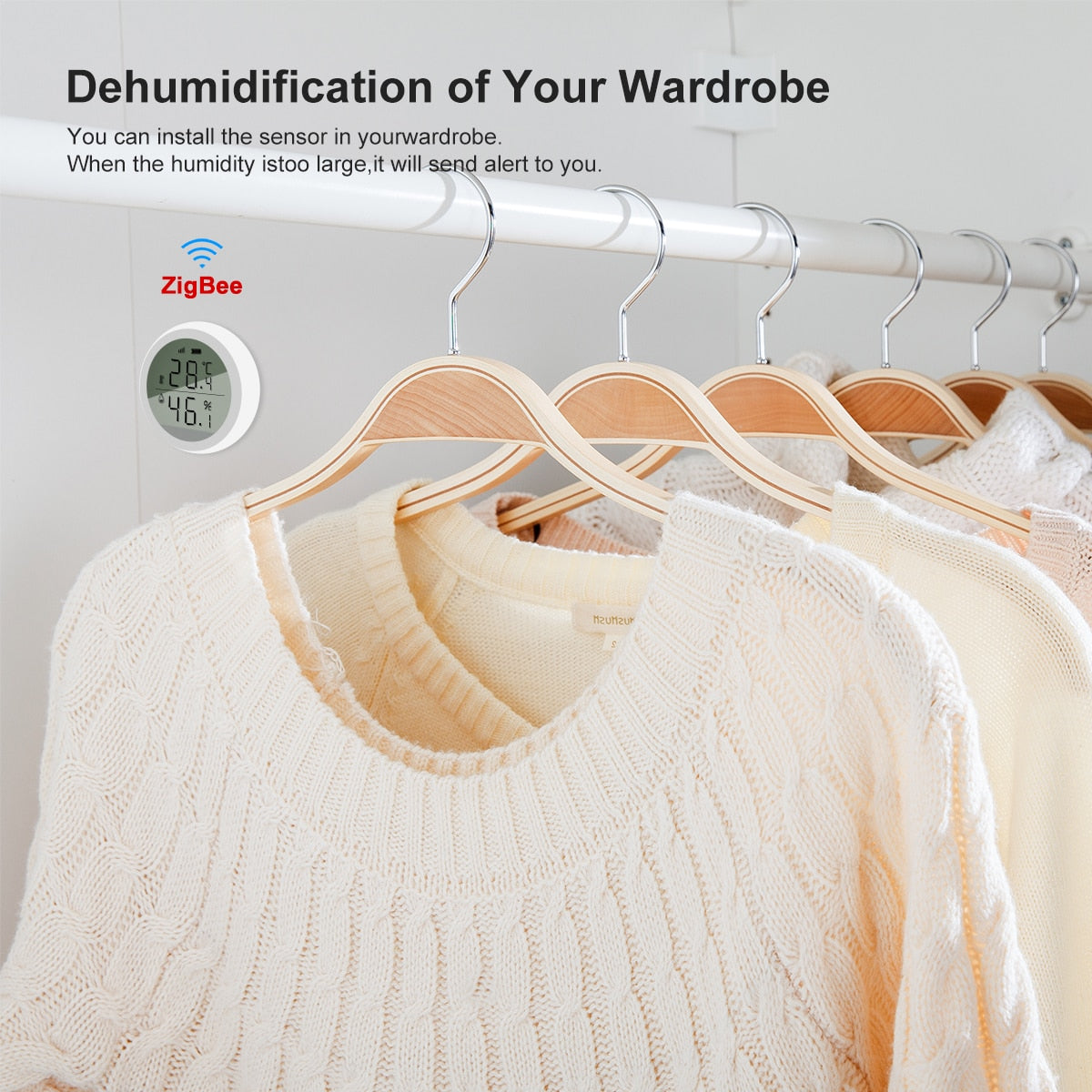 Smart Thermometer Home Indoor Temperature And Humidity