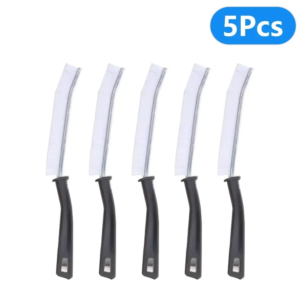 Cleaning Brush Hard-Bristled Crevice Cleaning Brush for Stiff Angled Bristles