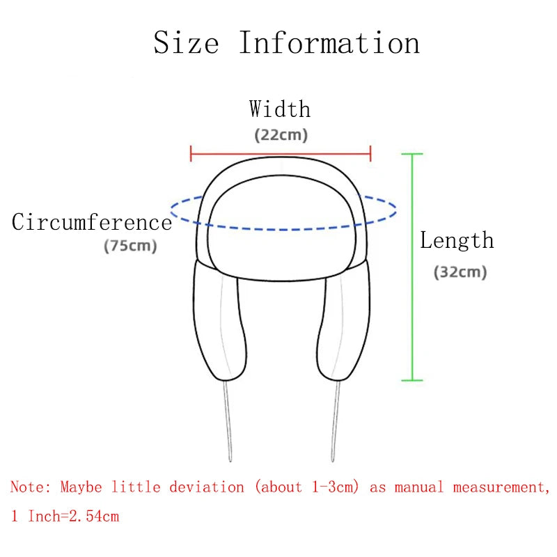 Fashion Winter Warm Hat Brown Ushanka Hat