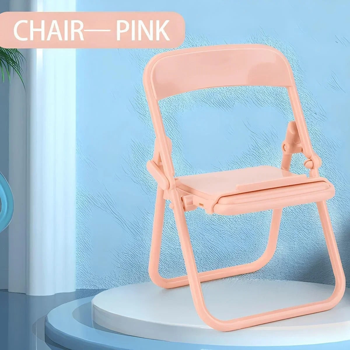 Universal Foldable Chair Shape Mini Desktop Phone Holder