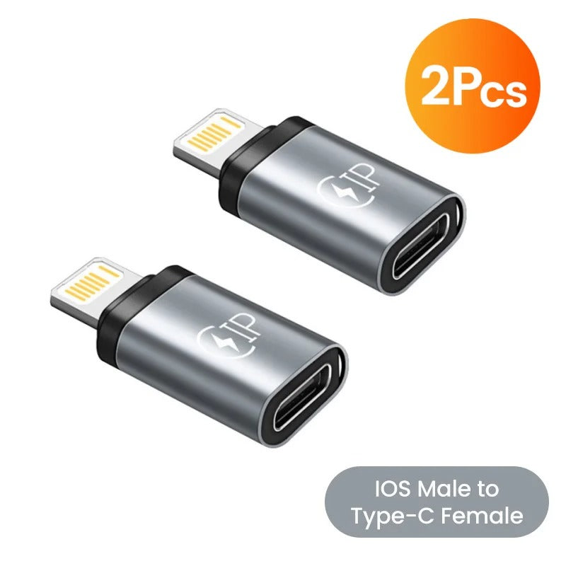 USB C Adapter Type C to Lightning Female Converter for iPhone Xiaomi Samsung