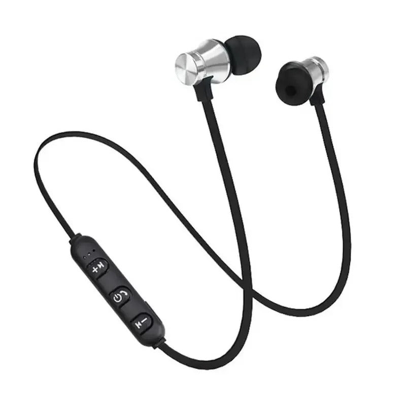 Sports magnetic Bluetooth earphone in ear wireless neckband headphones