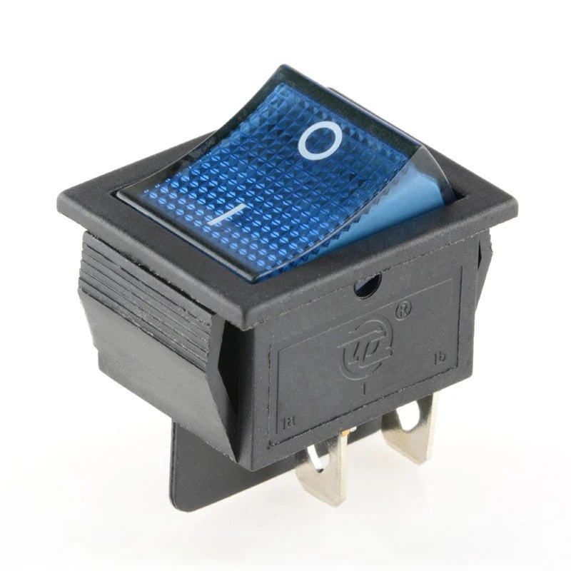 Rocker Switch On Off 6 Pin With Led 4 16A 250V 220V