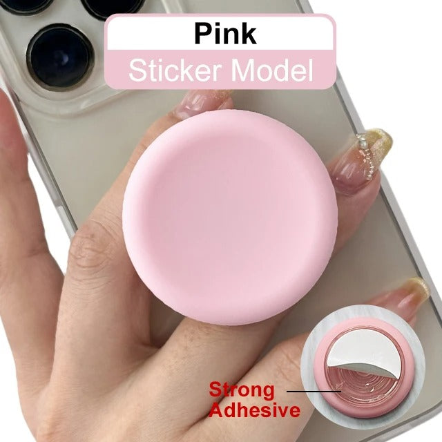 Silicone Round Popping Grip Sockets Finger Ring Phone Holder