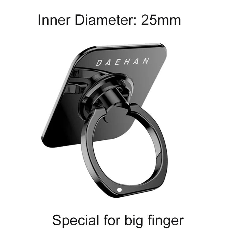 Stainless Steel Finger Ring cell phone holder stand 360