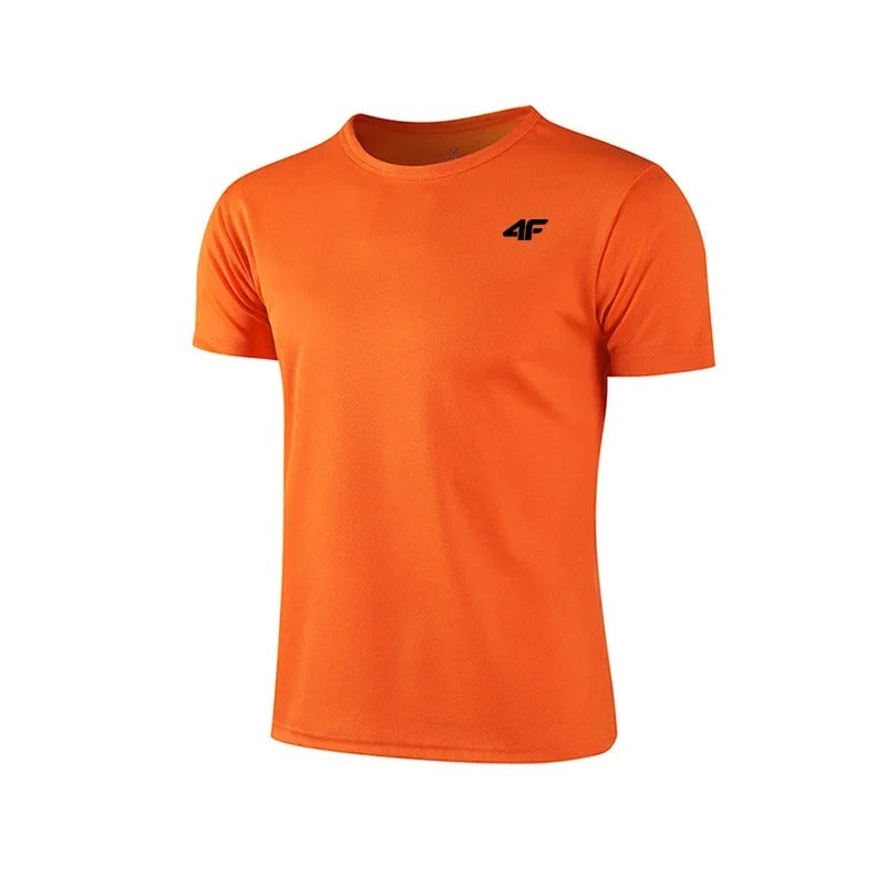 Men's Summer Exercise Training T-shirt High Quality Breathable