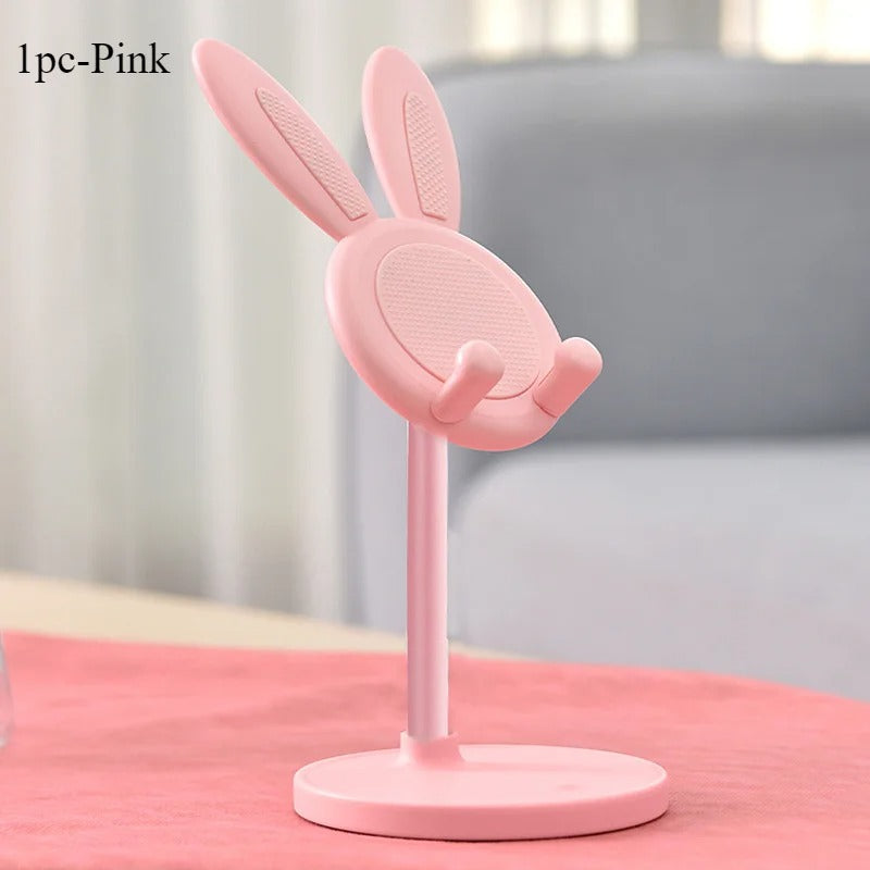The cute Rabbit mobile phone stand desktop