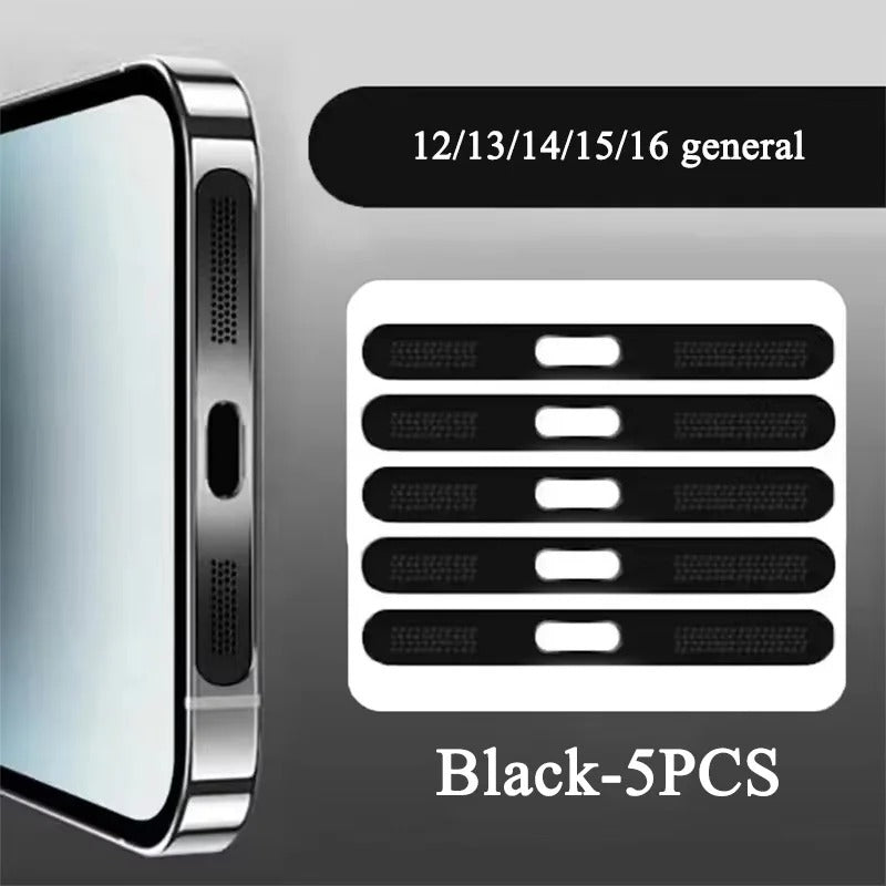 Metal Dust Net for iPhone  Max Speaker Dust Mesh Charging Port