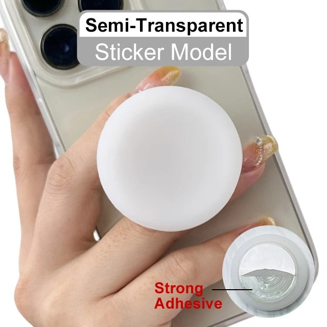 Silicone Round Popping Grip Sockets Finger Ring Phone Holder