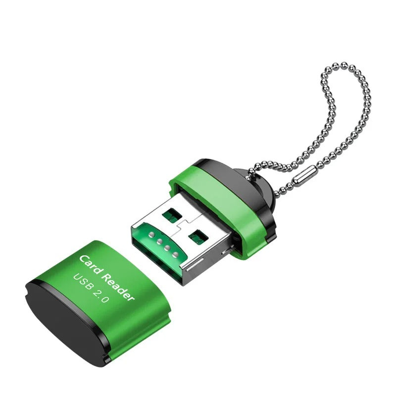 Mini USB for Micro SD  USB 2.0 Mobile Phone Memory Card Reader
