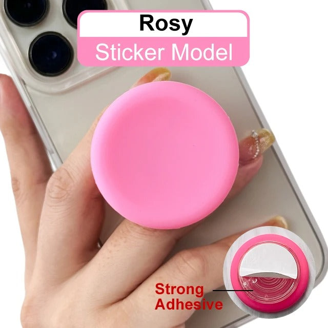 Silicone Round Popping Grip Sockets Finger Ring Phone Holder