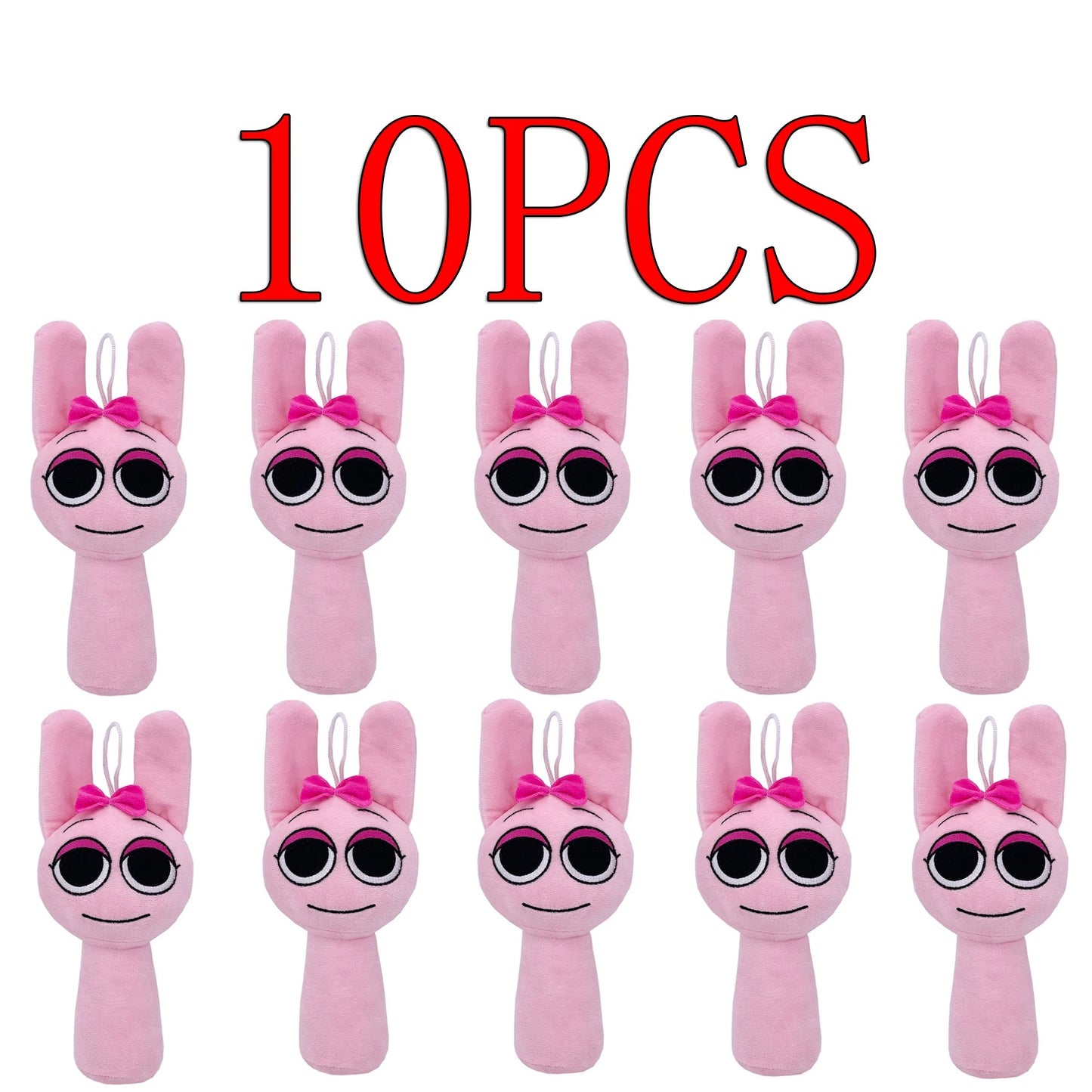 10PCS Sprunki Plush Stuffed Dolls Game Toys
