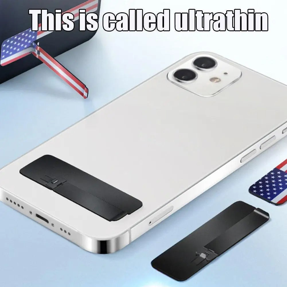 Ultra-thin Mini Metal Folding Mobile Holder Stand for iPhone