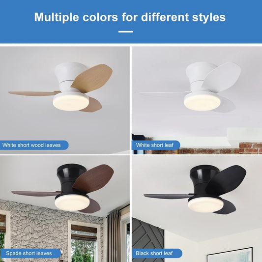 Nordic fan lights, bedrooms, study rooms, dining rooms, modern and minimalist ceiling fan