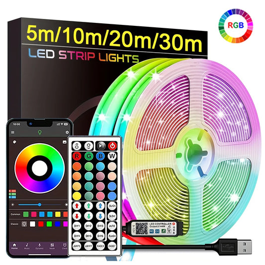 RGB Led Strip Lights 20m Led Room Light