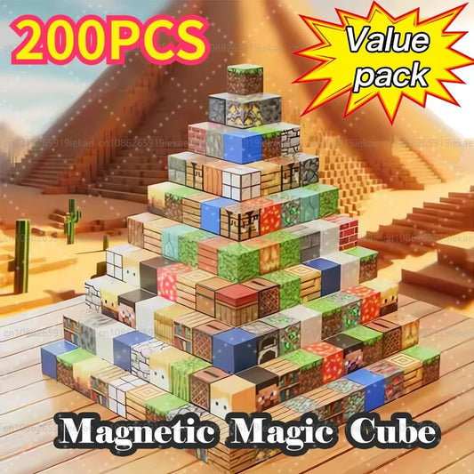100P Upgrades Magnetic Building Blocks World Cube Magnets World
