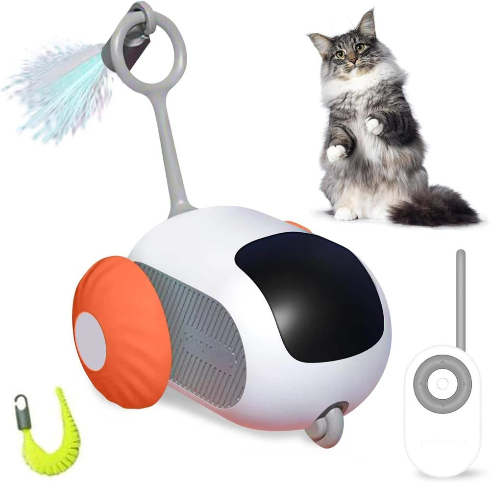 2 Modes Smart Cat Toy Automatic Moving Remote Controlled Toy