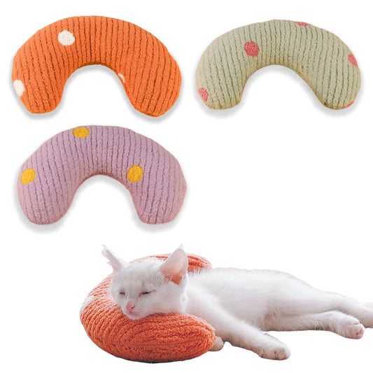 Cat Pillows for Indoor Cat and Puppy Dog Pillows U-Shaped