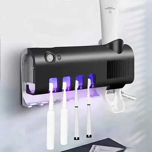 Toothbrush Holder Wall Mounted Solar UV Light