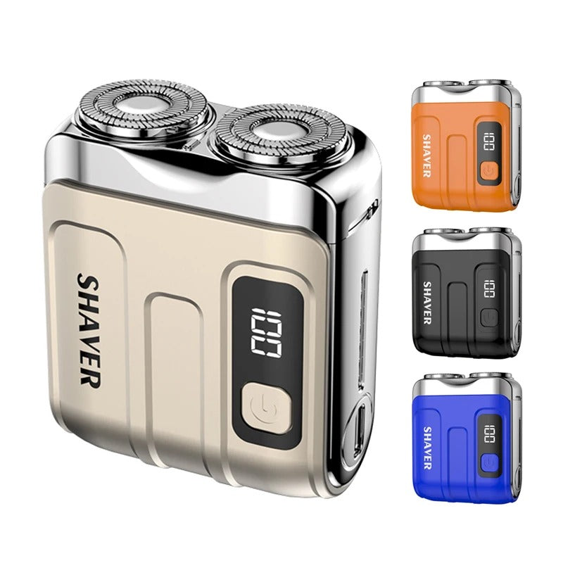 Travel Electric Shaver For Men Double Floating Magnetic